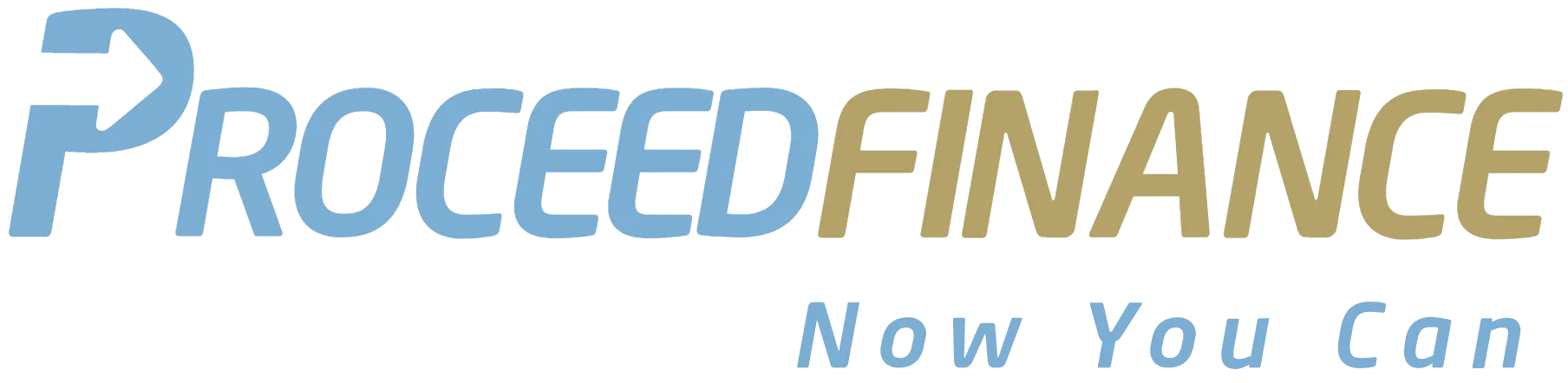 The image features a logo with the text Proced Finance and below it, the phrase Now you can.